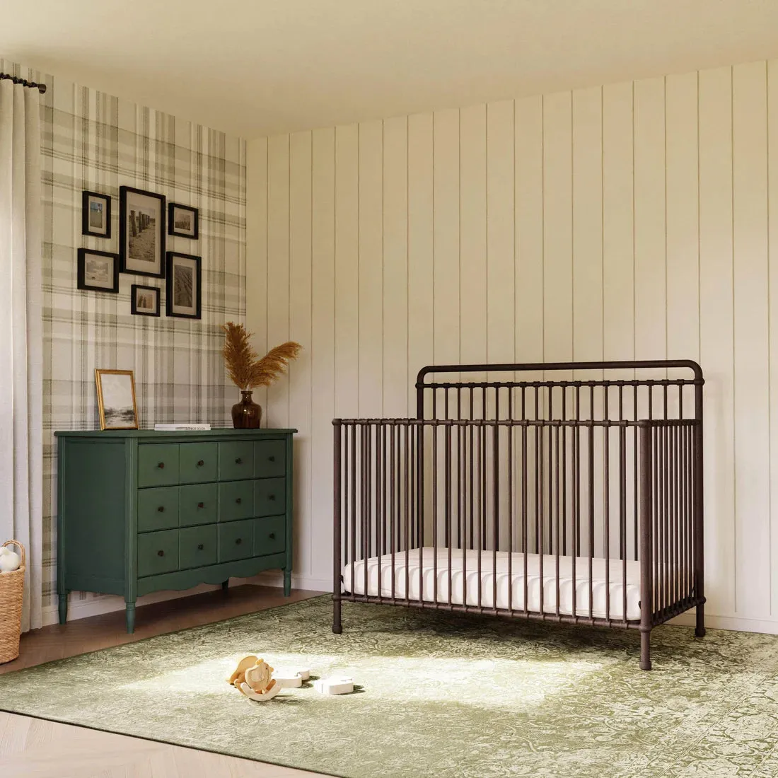 Namesake Classic Winston 4-in-1 Convertible Iron Crib