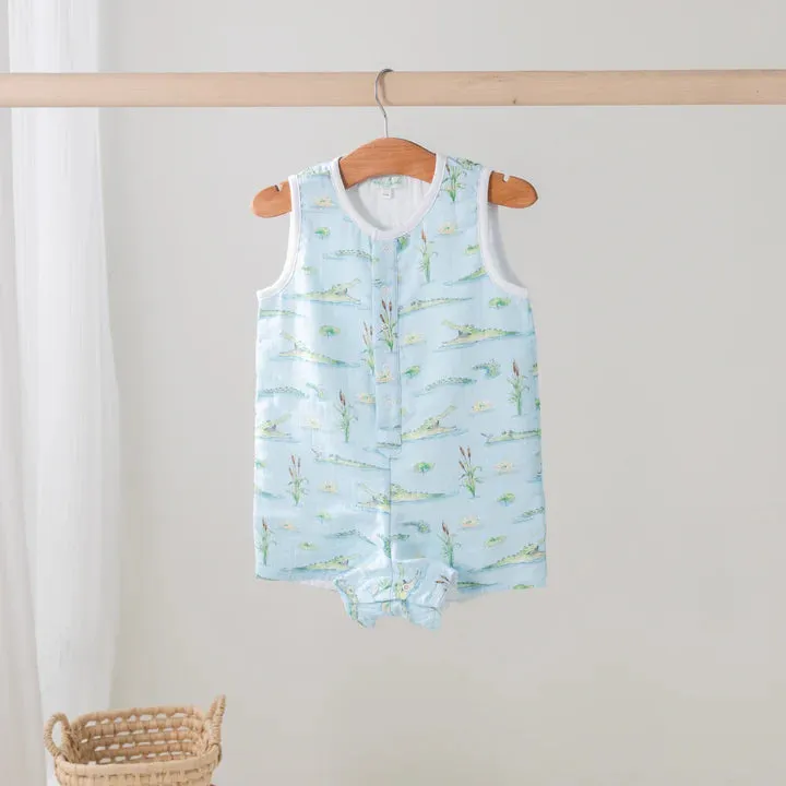 Nola Tawk Gator Games Muslin Shortall