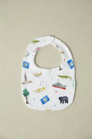 Nola Tawk Louisiana Kids Bib
