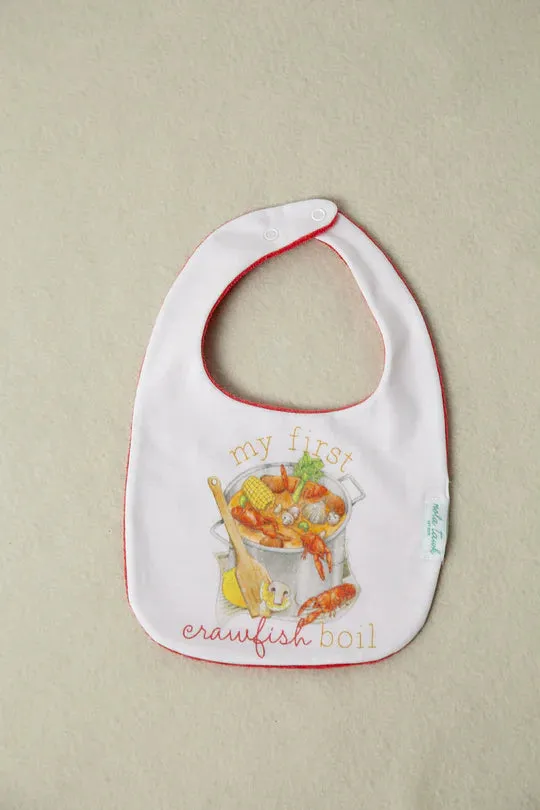 Nola Tawk My First Crawfish Boil Bib