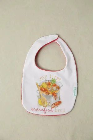 Nola Tawk My First Crawfish Boil Bib