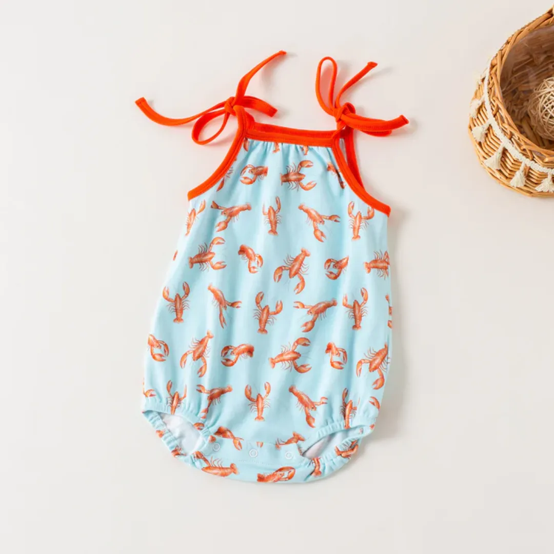 Nola Tawk Pinch & Peel Shoulder Tie Onesie