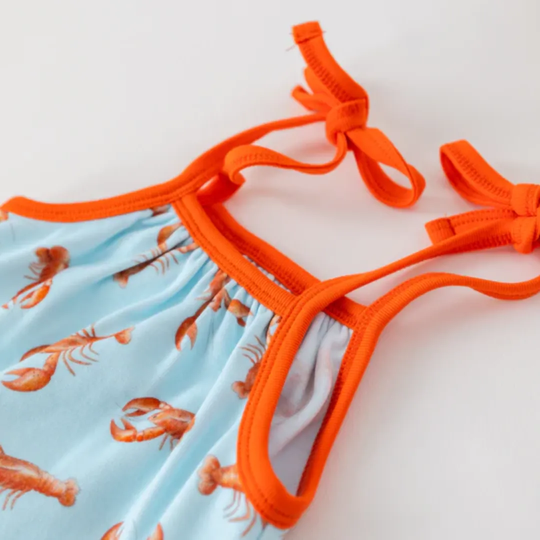 Nola Tawk Pinch & Peel Shoulder Tie Onesie