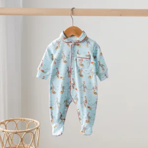 Nola Tawk Zip-Up Pelican Wonderland Pajama 3M