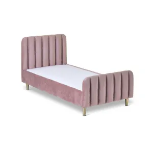 Obaby Gatsby Velvet Toddler Bed - Pink