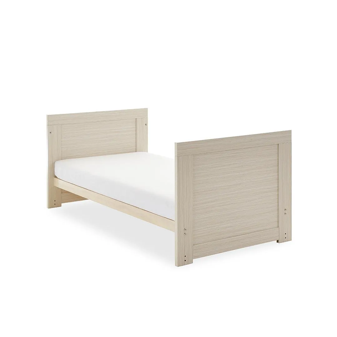 Obaby Nika Cot Bed - Oatmeal