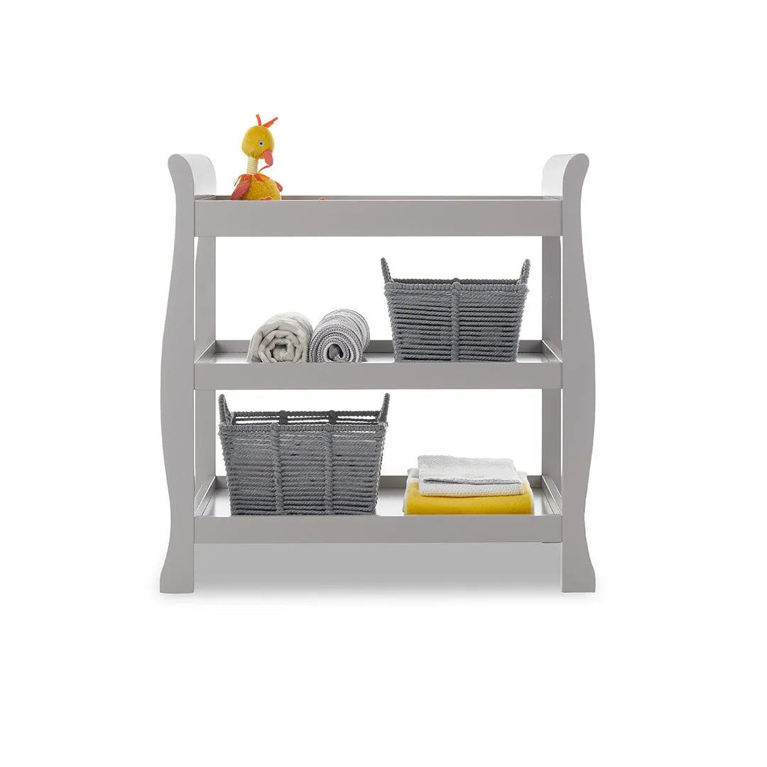 Obaby Stamford Open Changing Unit - Warm Grey