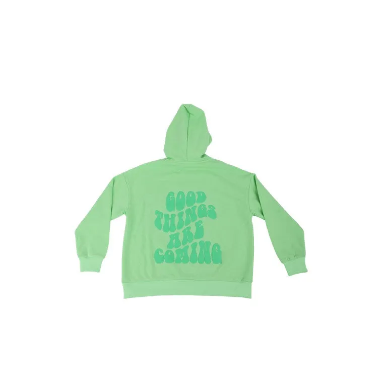 Oversized Hoodie, Mint, Size S