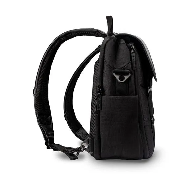 Paperclip Willow Backpack | Forest Black