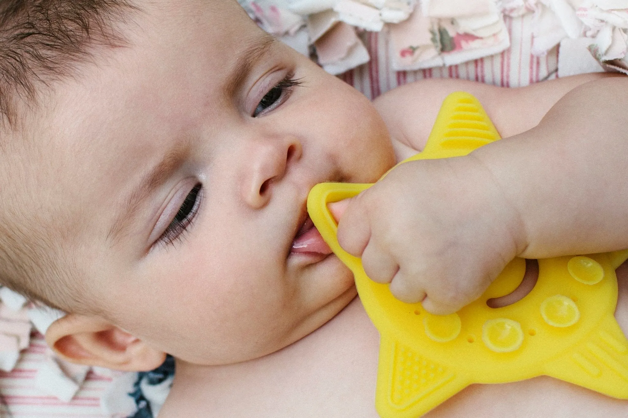 Poppies Smiley the Star Teether