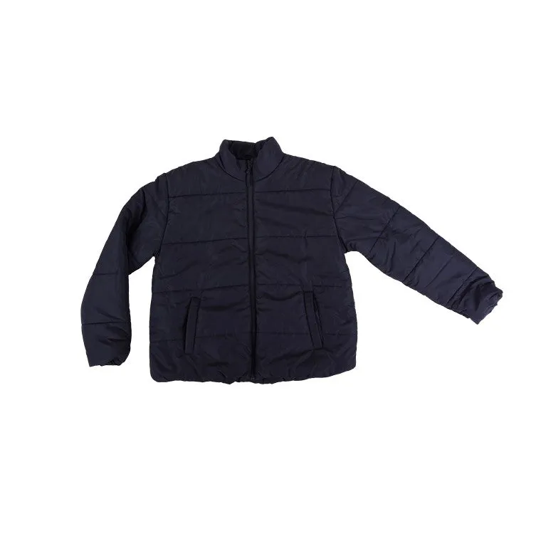 Puffa Jacket, Charcoal, Size M