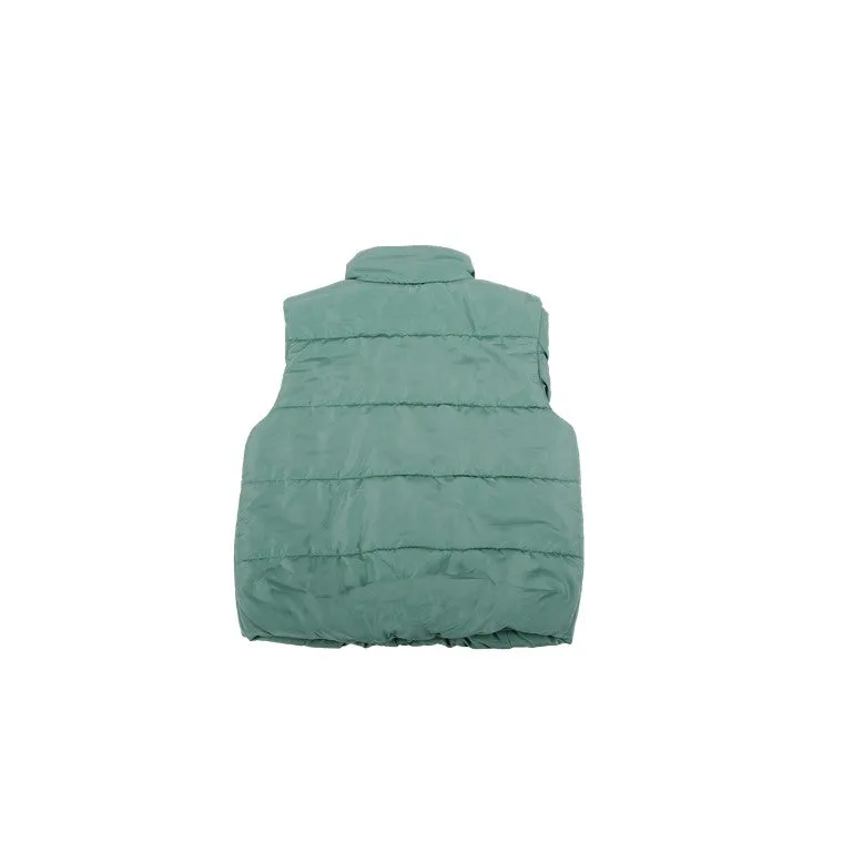 Puffa Vest, Sage, Size 16