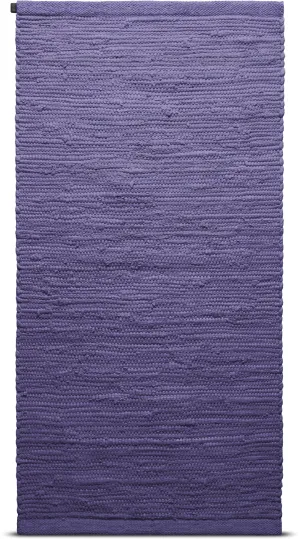 Rug Solid Cotton Rug 170 X 240 Cm, Electric
