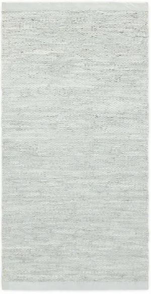 Rug Solid Leather Rug Limestone, 75 X 200 Cm