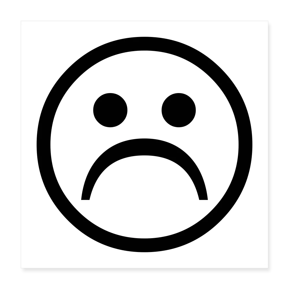 SAD Poster 16x16
