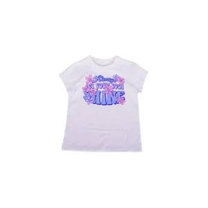Shine Print Tee, Size 10