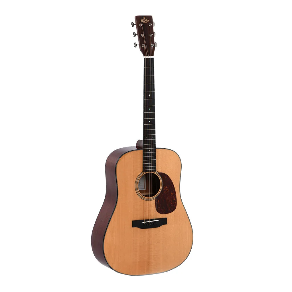 Sigma Solid Mahogany Dreadnought with SSC Case