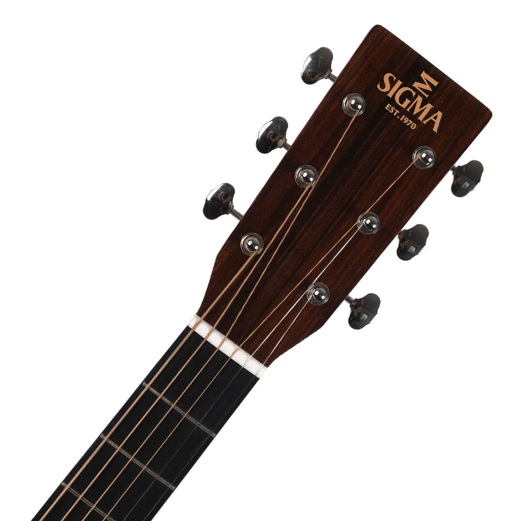 Sigma Solid Mahogany Dreadnought with SSC Case