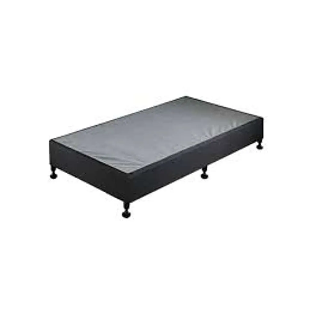 Sleepwell Single Bed Base L188 x W92 x H29cm Dark Grey J50