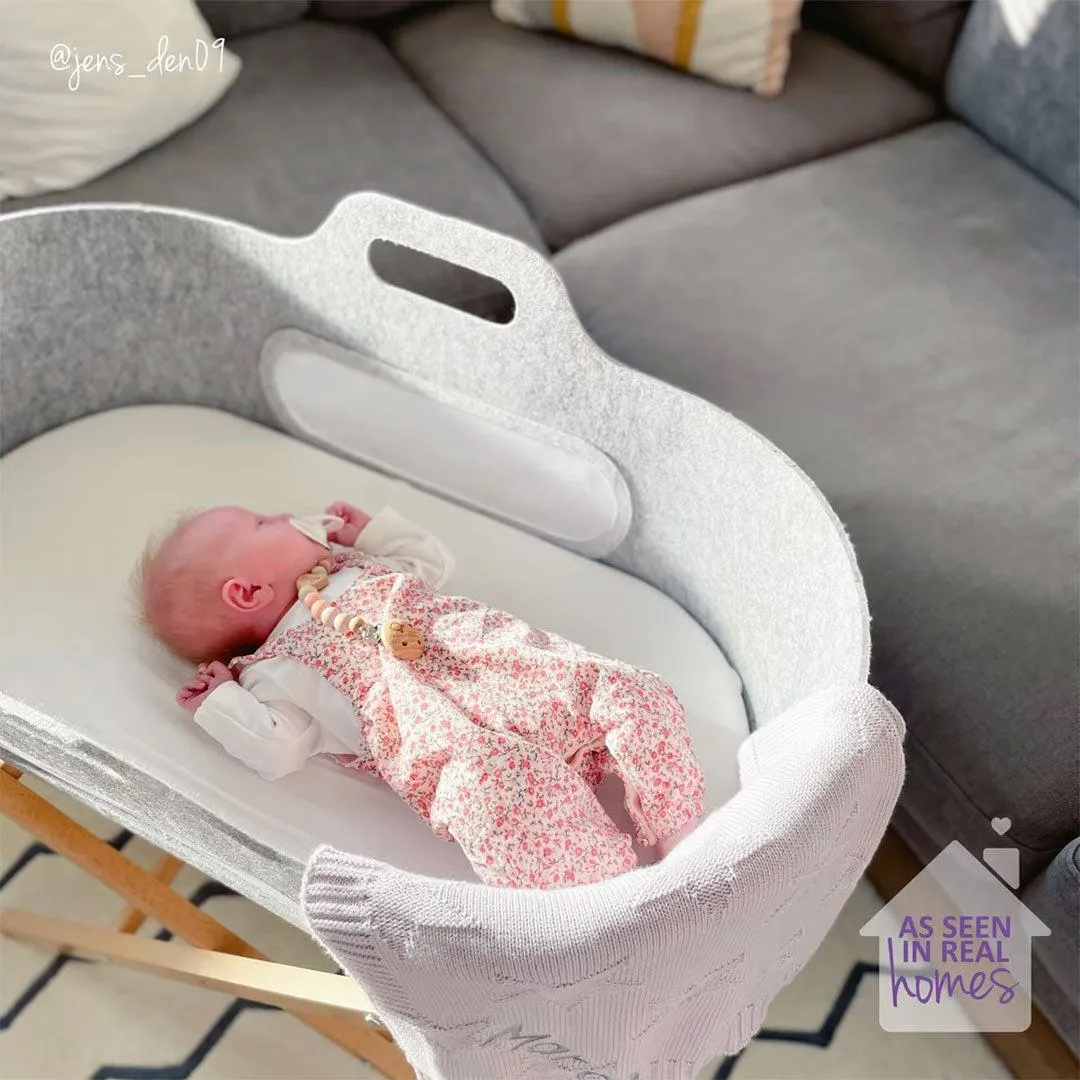 SnuzBaskit SnuzSurface Air Moses Basket Mattress