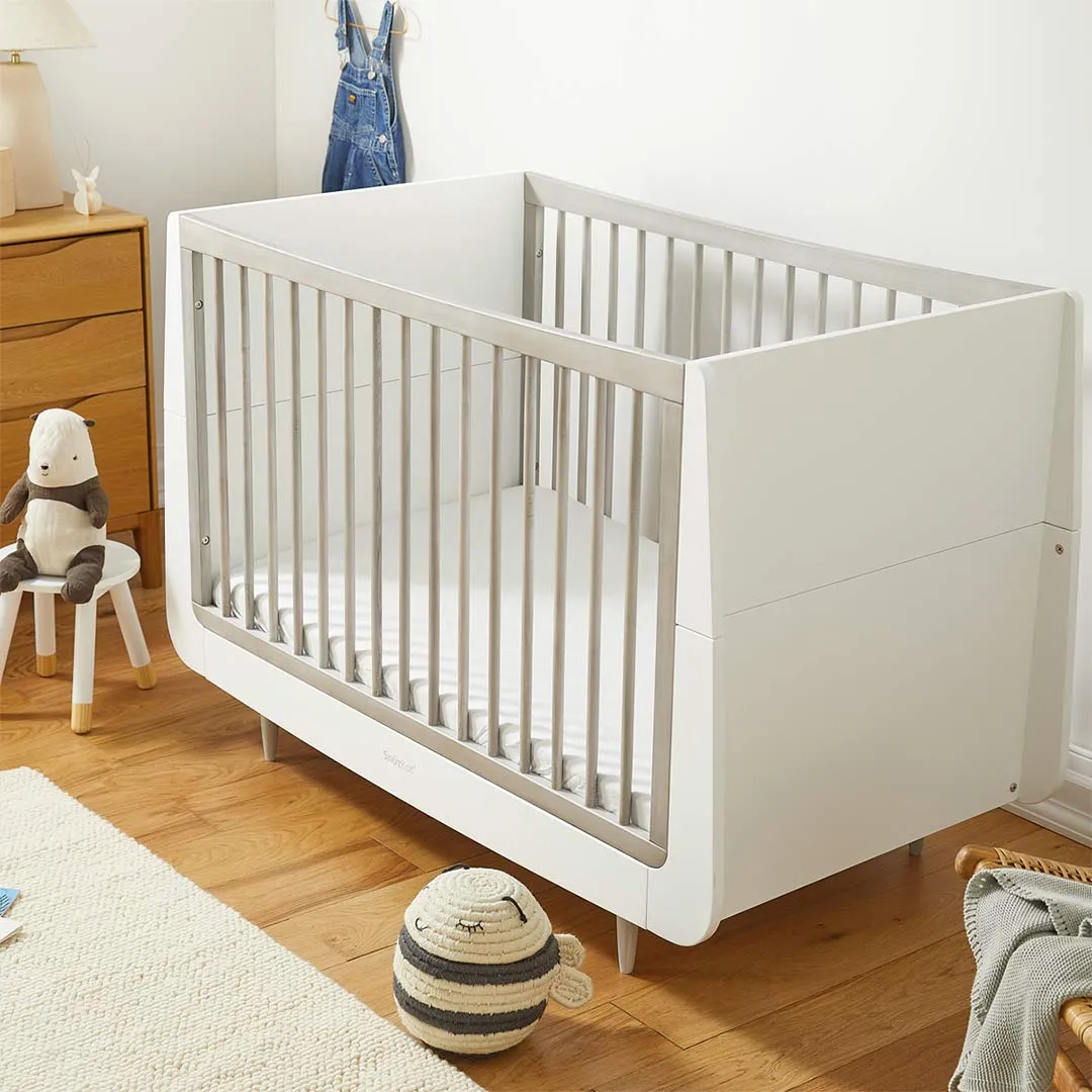 SnuzKot Cot Bed - The Natural Edit - Silver Birch
