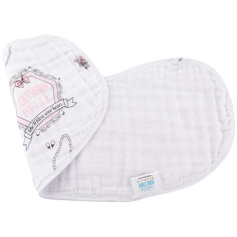 Southern Belle Burp Cloth   Bib