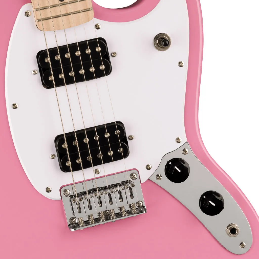 Squier Sonic Mustang HH in Flash Pink