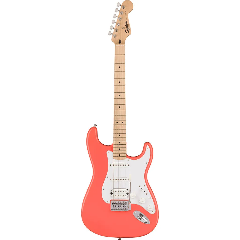 Squier Sonic Stratocaster HSS in Tahitian Coral