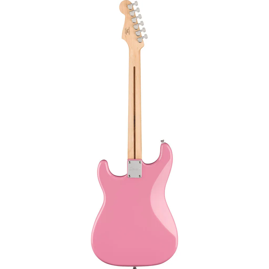 Squier Sonic Stratocaster HT H - Maple Fingerboard - White Pickguard - Flash Pink