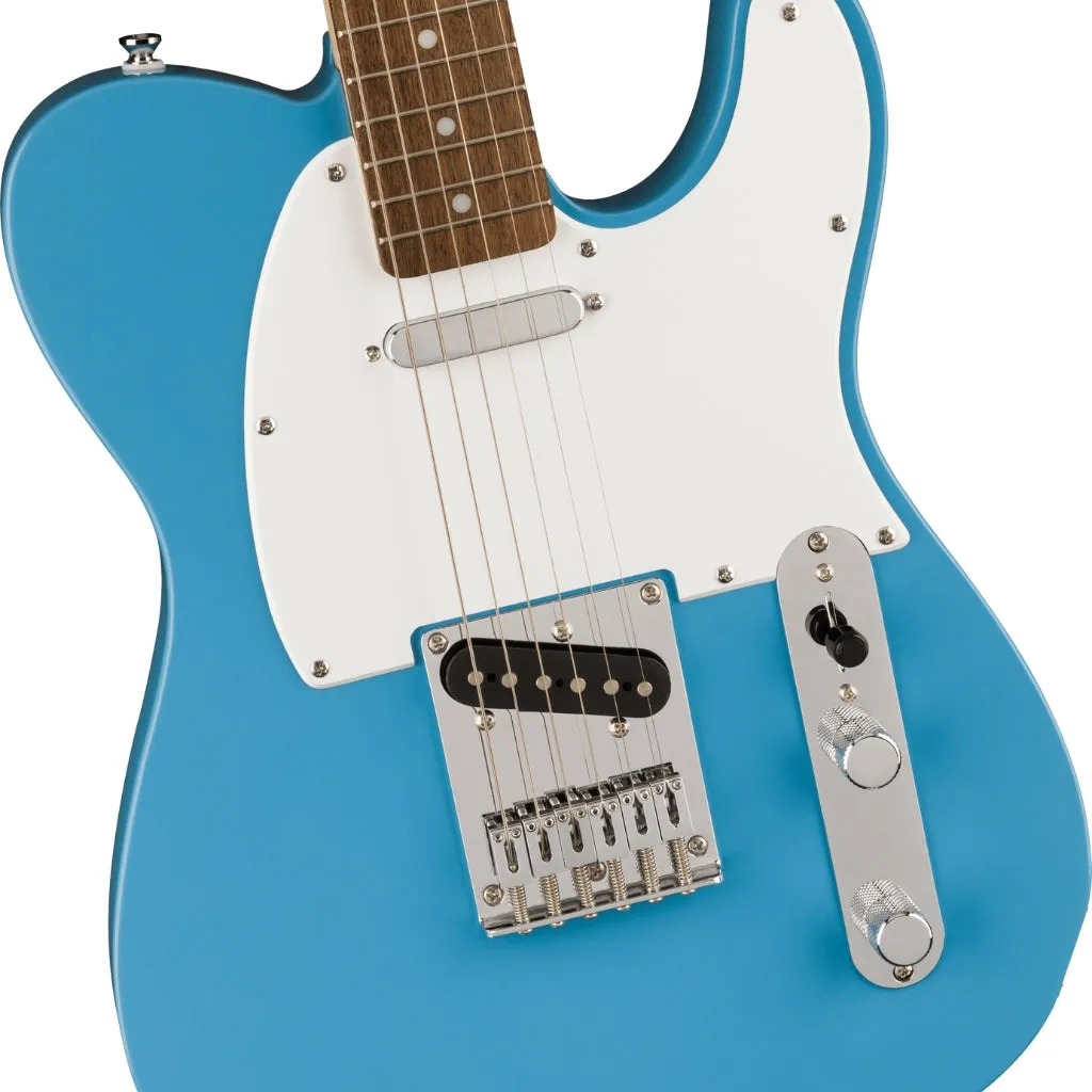 Squier Sonic Telecaster, Laurel Fingerboard, White Pickguard, California Blue