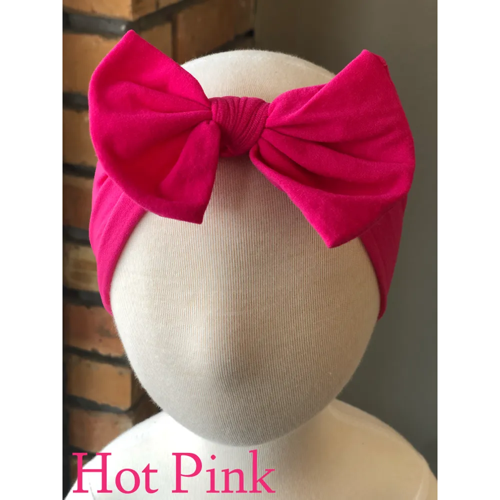 Sugar   Maple Baby Classic Bow Headband