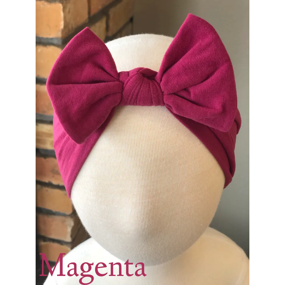 Sugar   Maple Baby Classic Bow Headband