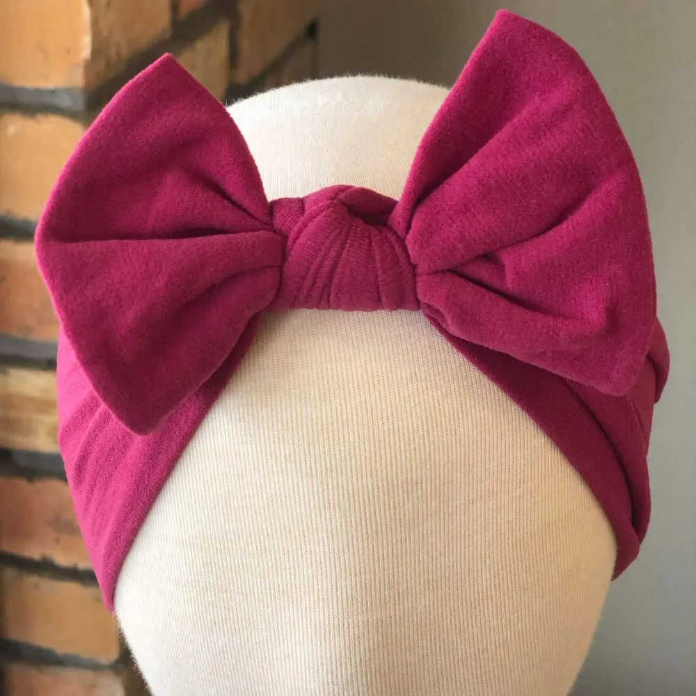Sugar   Maple Baby Classic Bow Headband