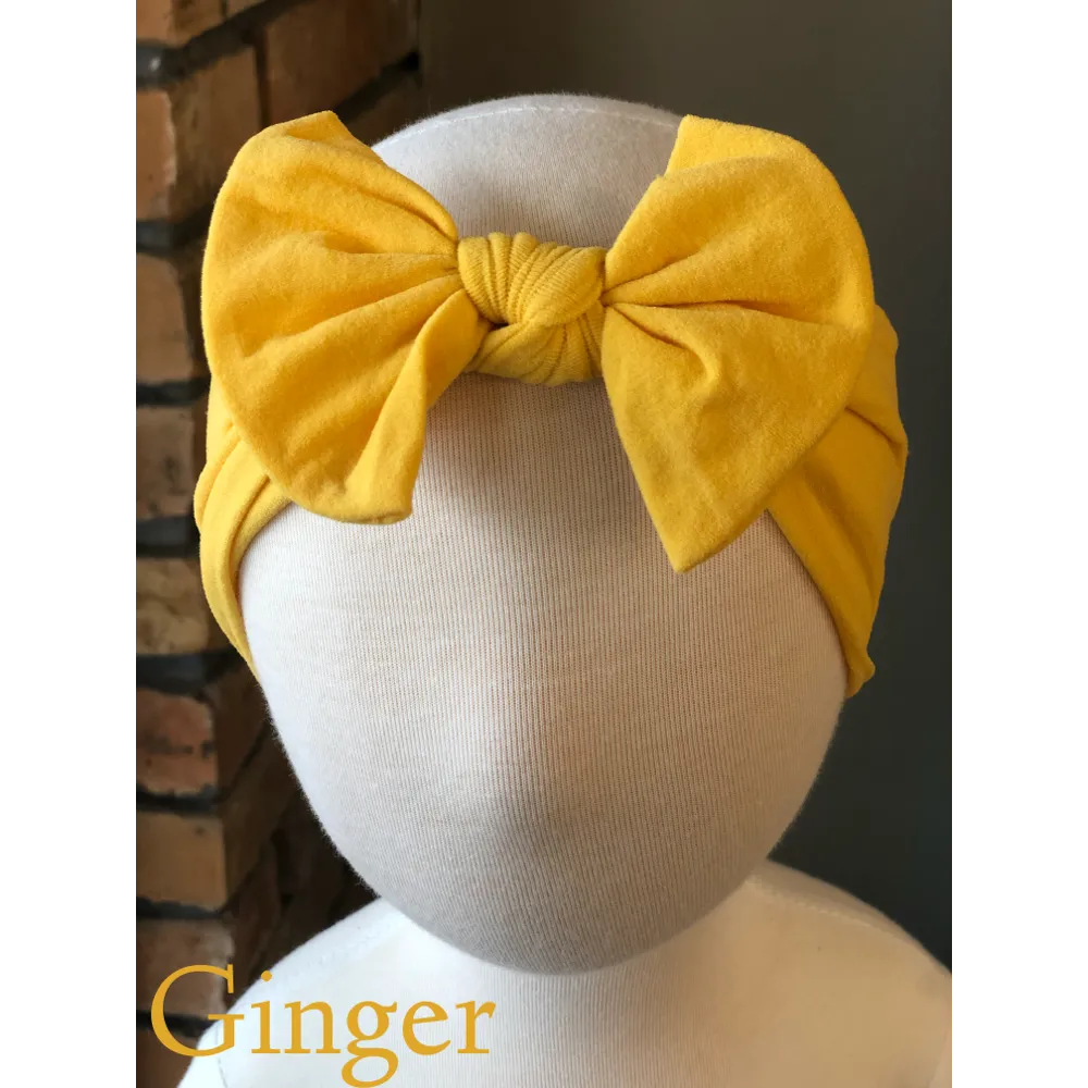 Sugar   Maple Baby Classic Bow Headband