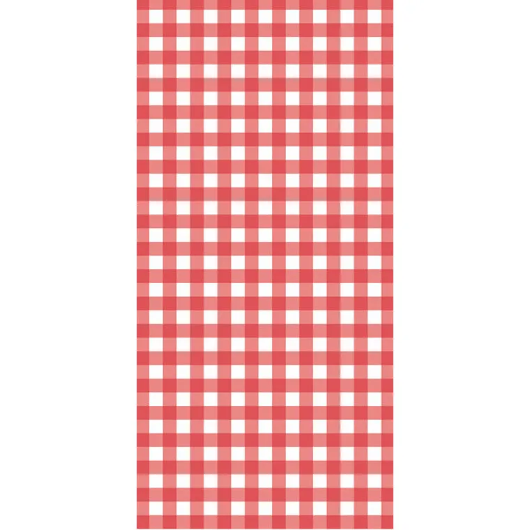 Tablecover, Red Gingham