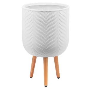 Textured Tripod Pot, Small