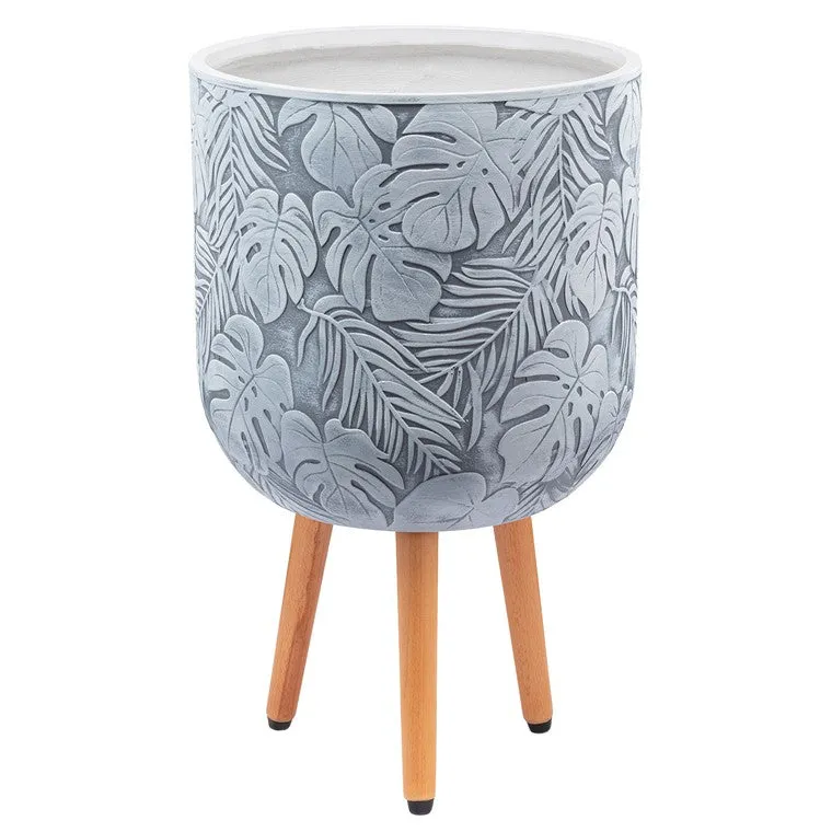 Textured Tripod Pot, Small