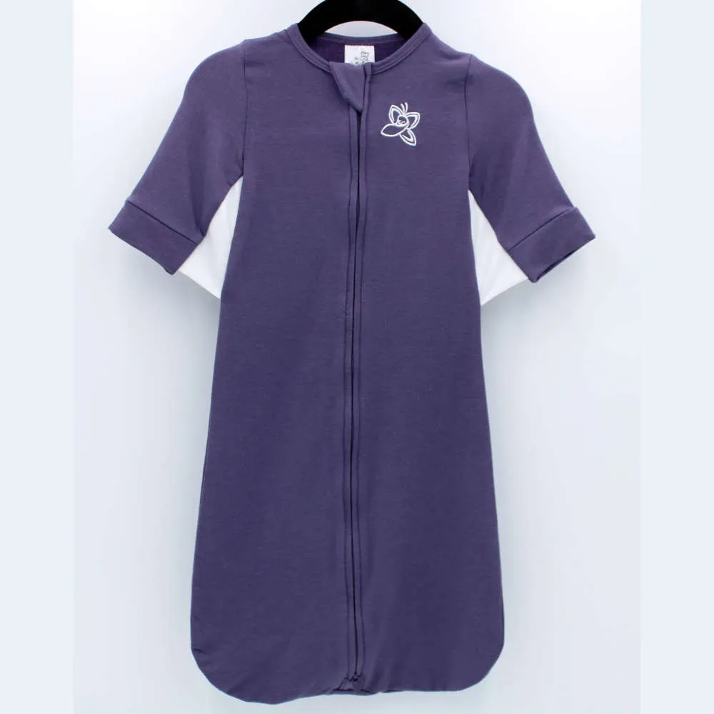 The Butterfly Swaddle | Twilight Purple | M/L