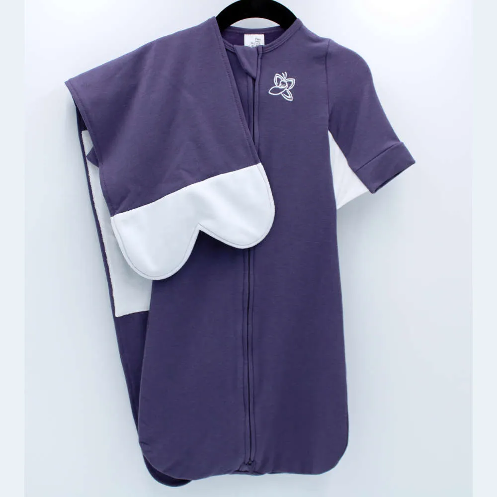 The Butterfly Swaddle | Twilight Purple | M/L