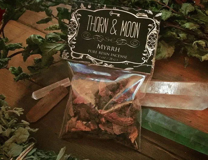 Thorn & Moon Pure Myrrh Resin Incense