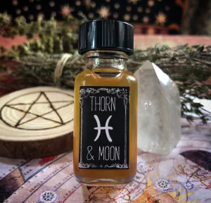 Thorn & Moon Zodiac Oil - Pisces - Pure Essential Oils- Sandalwood, Lavender, and Jasmine