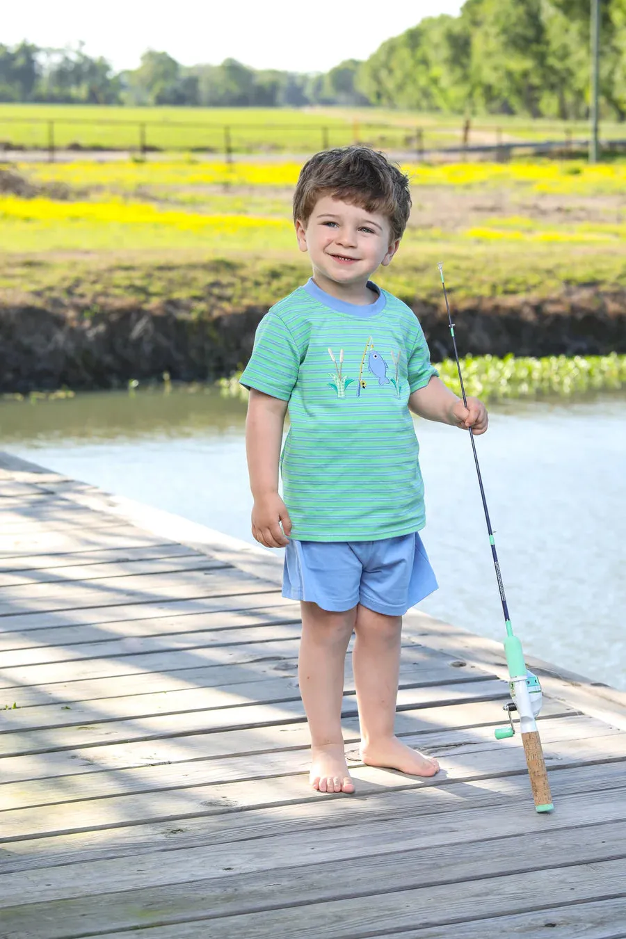 Trotter Street Kids Catch of the Day Short Set
