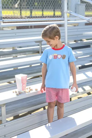 Trotter Street Kids Take Me Out to the Ballgame Short Set