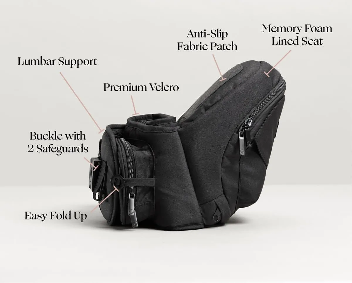 Tushbaby Hipseat - Black