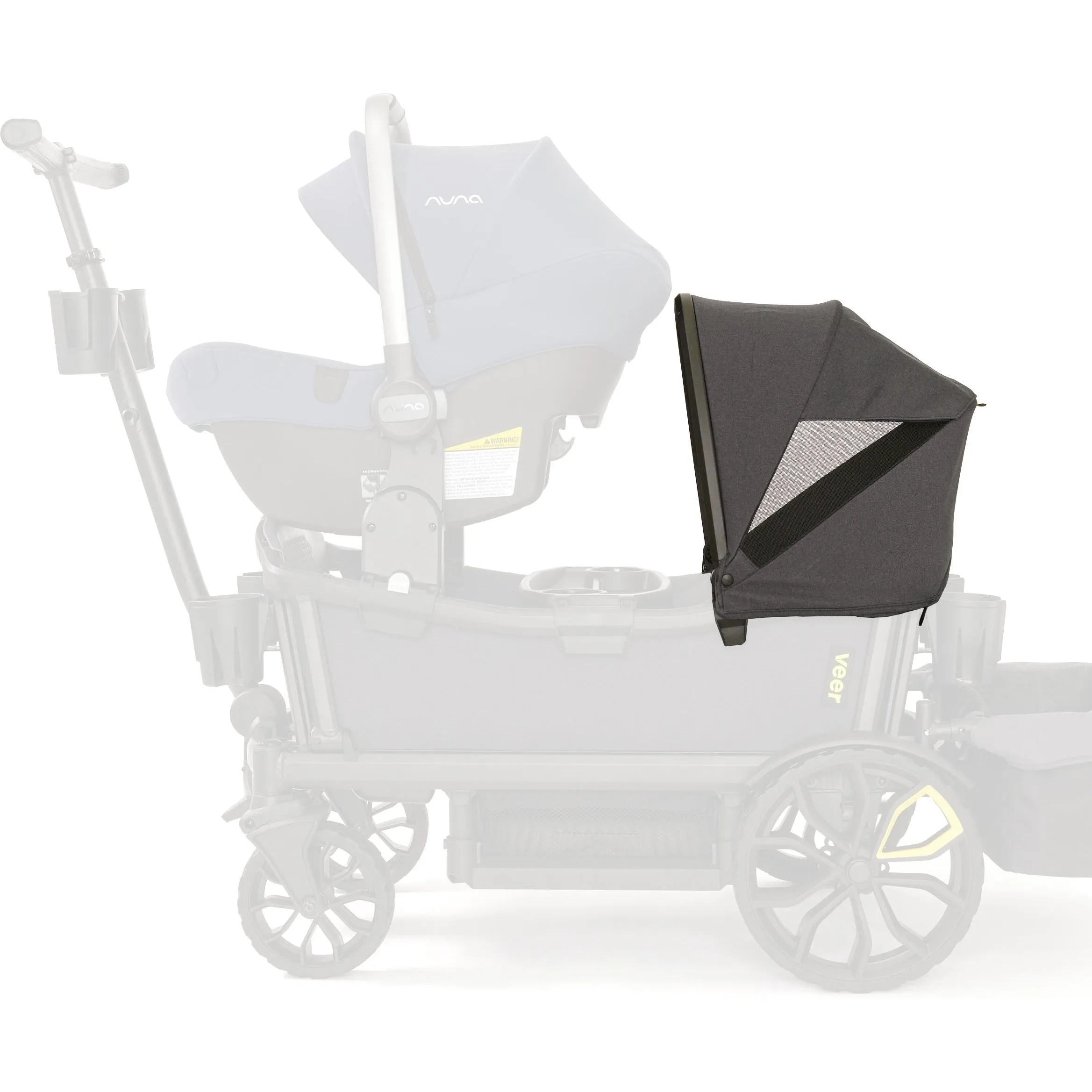 Veer Cruiser XL Retractable Canopy