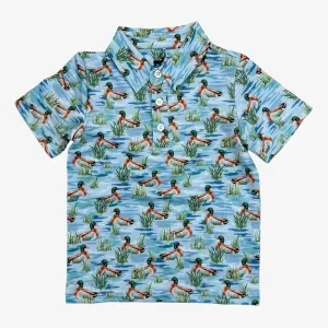 Velvet Fawn Scottie Performance Polo/Maui Mallards