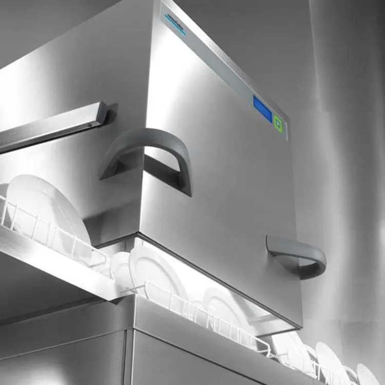 Winterhalter PT-L Energy Passthrough Dishwasher Open Hood