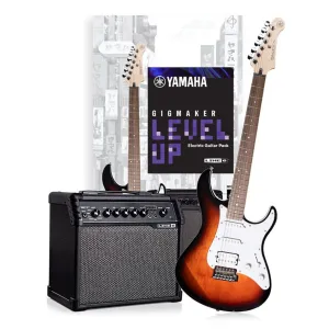 Yamaha GIGMAKER LEVEL UP - Old Violin Sunburst Electric Guitar Pack
