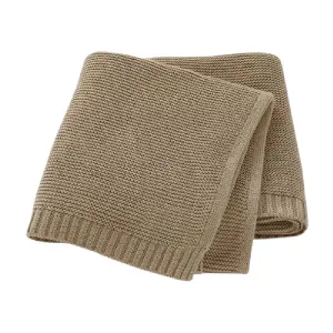 Zsa Zsa & Lolli Naptime Cotton Blanket -Coffee